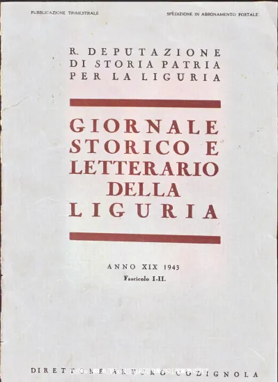 La Ghigliottina In Liguria Biblioteca Digitale Sella Societ Ligure