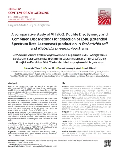 A Comparative Study Of VITEK 2 Double Disc Synergy And Combined Disc