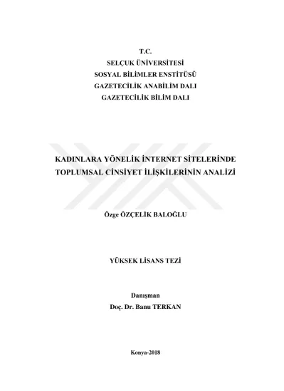 Fiziksel Şiddet Şiddet ve Toplumsal Cinsiyet İlişkileri