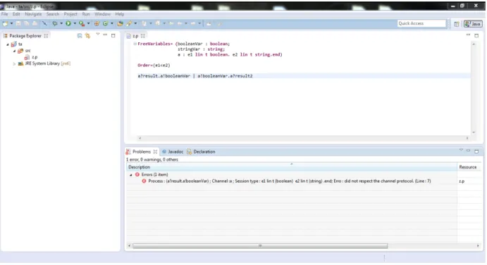 Figure 3.3: Eclipse with an example