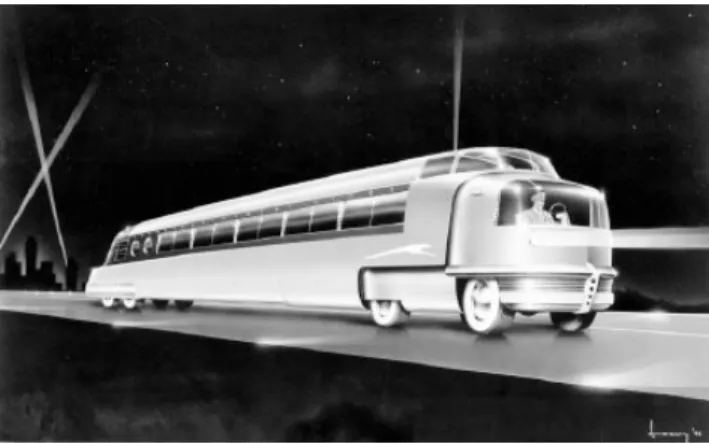 Fig. 5 – Diseño de autobús para la compañía Greyhound por Raymond Loewy, 1941