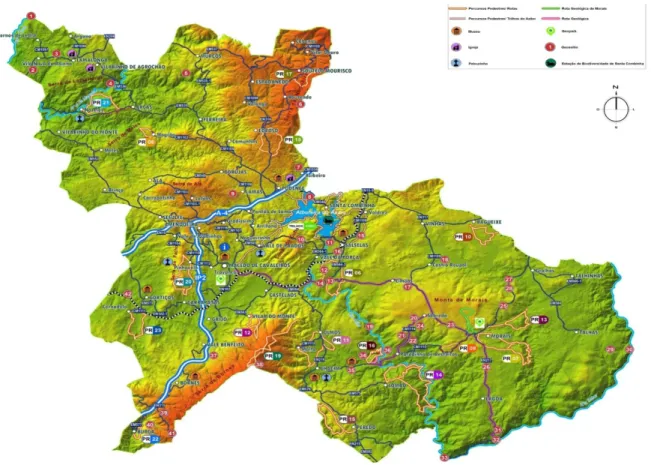 MAPA 3 – Mapa do concelho de Macedo de Cavaleiros. 