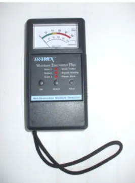 Figura 57: Aparelho portátil de medição de humidade 