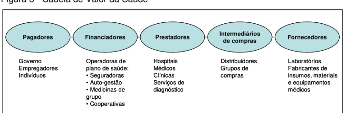 Figura 3 - Cadeia de Valor da Saúde 