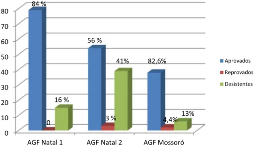 Figura 2: Desempenho por Agência Formadora 