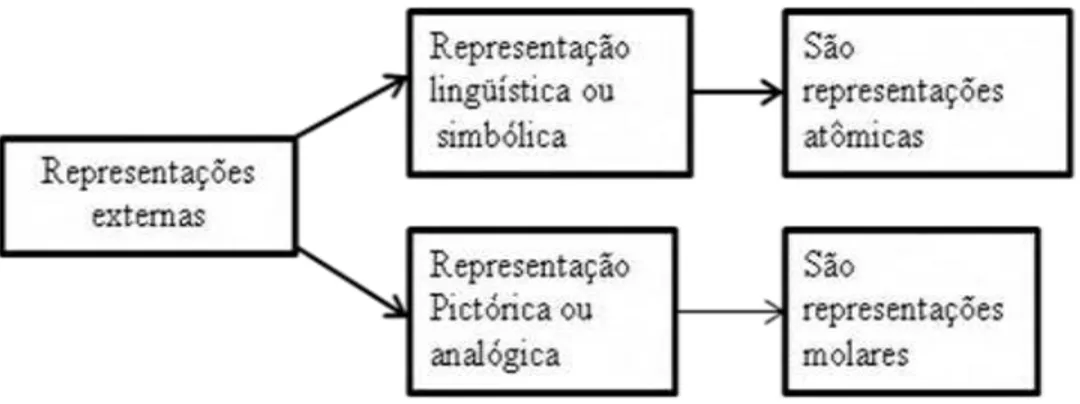 Figura 5. Uma interpretação das representações externas.