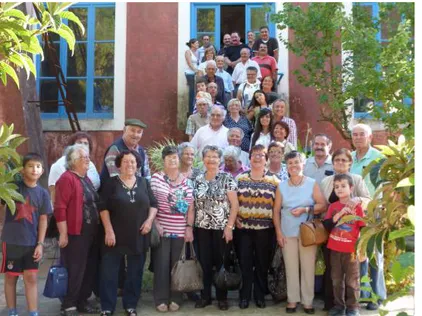 Fig. 6 - Encontro de trabalhadores da Fábrica de Pólvora de Vale de Milhaços, a 29 de setembro de 2012 - Iniciativa «O  Património que nós somos», inserida no Programa das Jornadas Europeias de Património