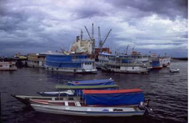Foto 2: Embarcações Fonte: Associação Sarapó