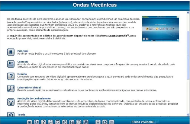 Figura 8.3: Os modos de percurso para acesso às mídias e hipermídias da Complexmedia  podem  ser  sequênciais  ou  aleatórios,  dependendo  das  concepções  epistemológicas  de  docentes, necessidades específicas de estudantes e usuários em geral e outras 