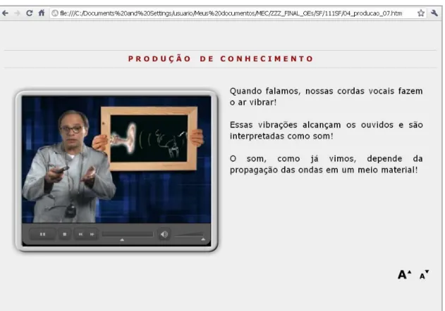 Figura  8.6C:  A  resposta  ao  problema  geral  proposto  é  apresentada,  para  propiciar  ao  usuário  da  Complexmedia  um  meio  de  comparar  o  desenvolvimento  de  um  processo  de  modelagem  do  conhecimento  a  um  referencial  epistemológico,  