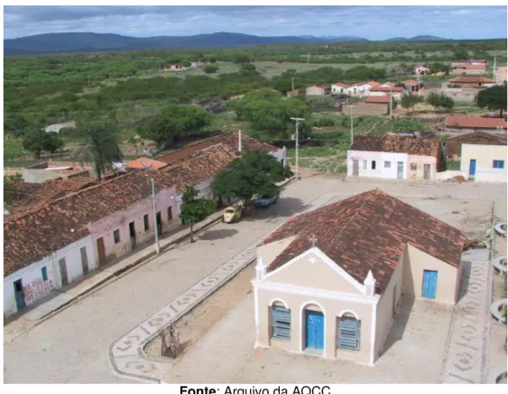 Figura 10. Vista de parte da Vila Centro e parte da Fazenda Velha (a 1ª que foi desintrusada) 