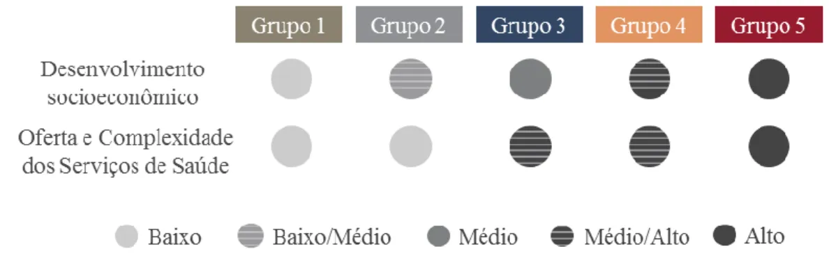 Figura  5 – Características  dos grupos 