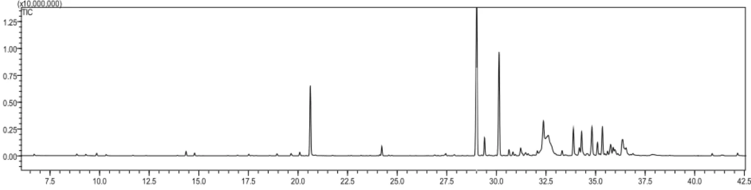 Figure 3. Mean relative frequencies of granuloma types for the  four test groups: star: C21; cross: T21; full circle: C28 and full  triangle: T28