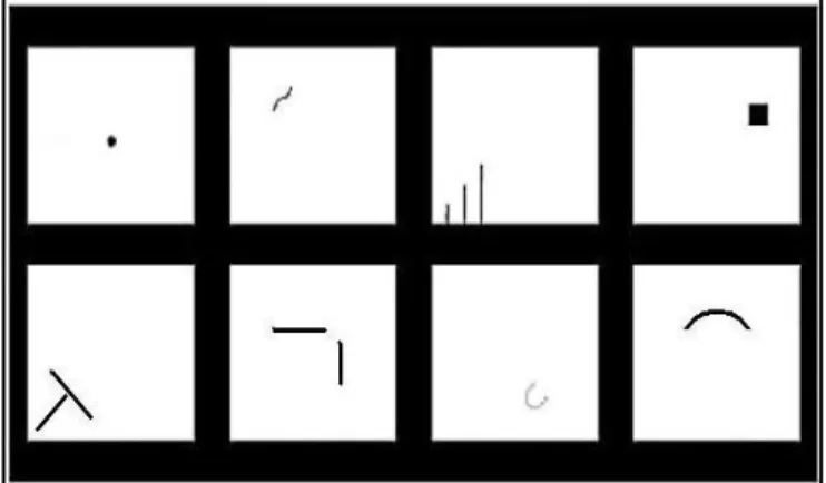 Figura 10: exemplo de elementos gráficos do Teste de Wartegg 