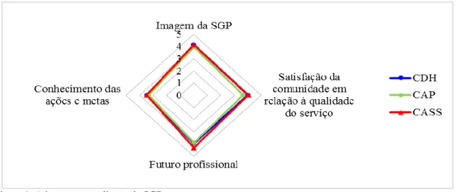 Figura 1: A imagem e avaliação da SGP  Fonte: Dados da pesquisa (2015) 