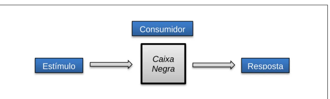 Figura 1.1.  Modelo behaviorista input-output  