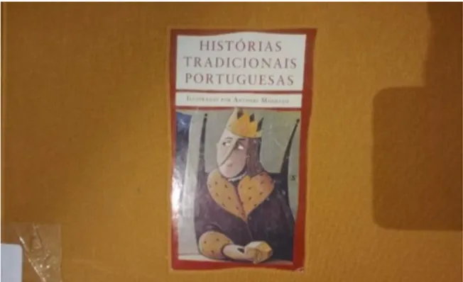 Figura 2.  Livro “Histórias Tradicionais Portuguesas”, onde estava incluído o conto “O Príncipe  com orelhas de burro”