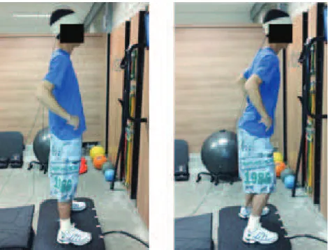 Figure 1. Body positions adopted during data acquisition. EP: extended position; FP: lexed position.