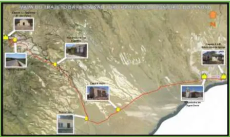 Fig. 29- Mapa de Peregrinação © Fonte: Net
