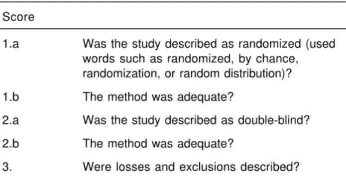 Table IV shows the statistical tests used.