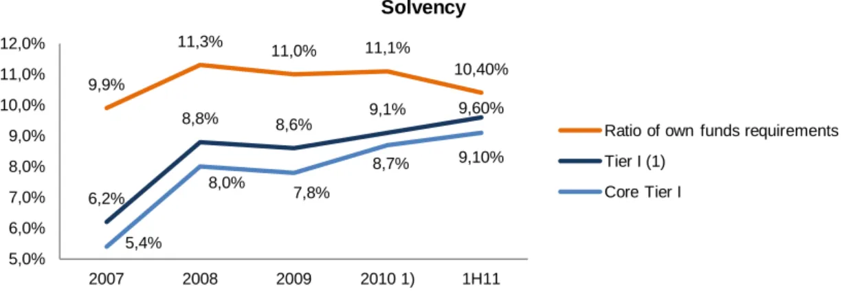 Figure 13. Solvency Ratios  Source. BPI’s Annual Reports 