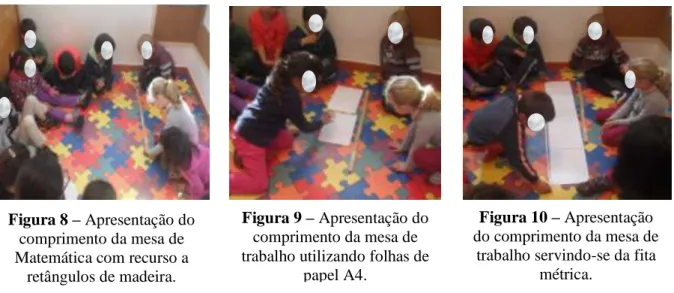 Figura 9 – Apresentação do  comprimento da mesa de  trabalho utilizando folhas de 