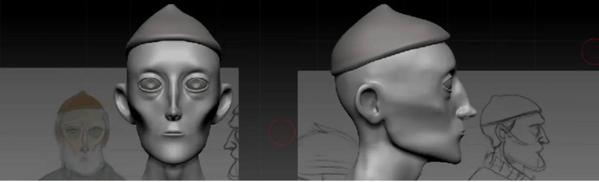 Fig. 18 - Forma final do gorro; 