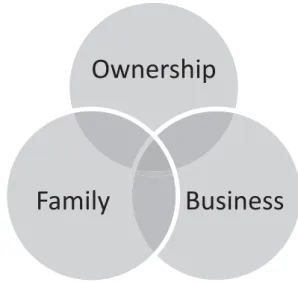 Figure 1.2. The three-circle model. Source: adapted from Taguiri and Davis (1982).