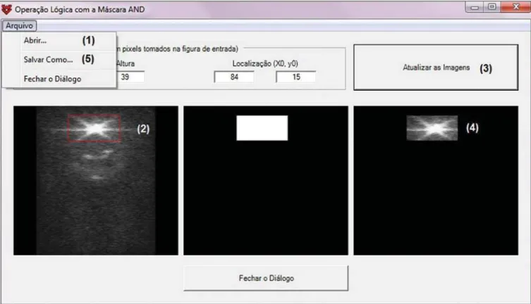 Figure 5 shows four menu items, where only ECM MSTA is enabled in the current release of DoRadIo
