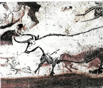 Figura 1.1.1: Pintura rupestre nas paredes de grutas em Lascaux, França. 
