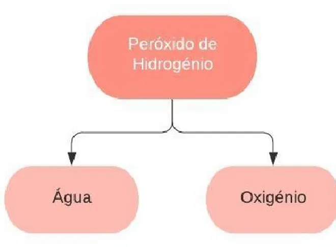 Figura 3- Degradação do Peróxido de Hidrogénio 
