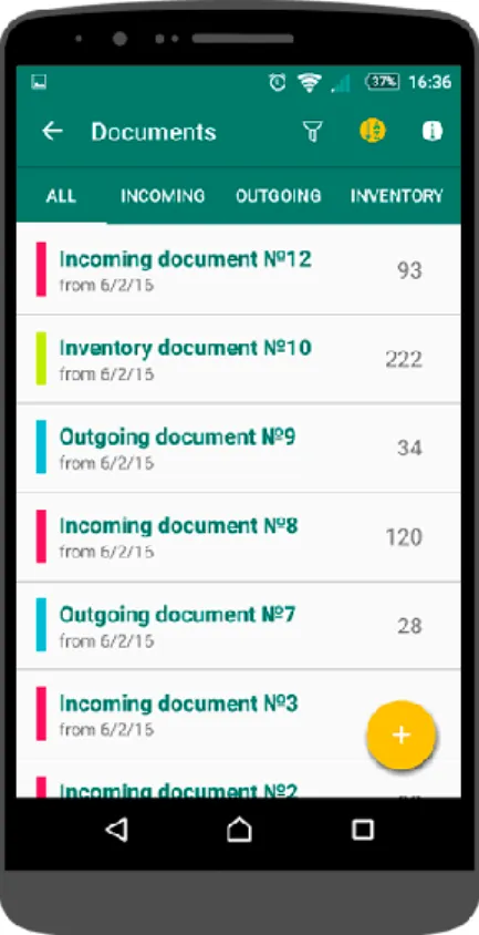 Figura 2 - Aplicação Stock and Inventory 