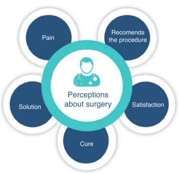Fig. 5 – Perceptions of the patient about hemorrhoidectomy.