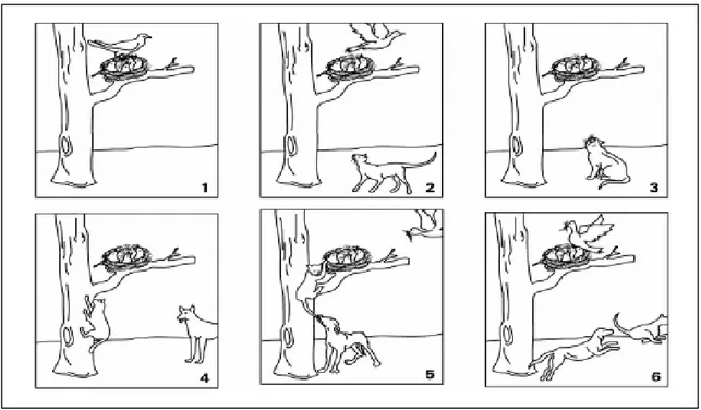 Figura 3-  &#34;História do Gato&#34; (ILTEC, 2008)