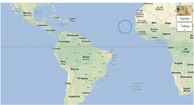 Figura 3 - Rio de Janeiro, o berço do Chorinho (Google Maps) 