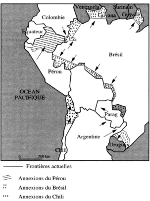 Figura 7 - Principais Alterações de Fronteiras