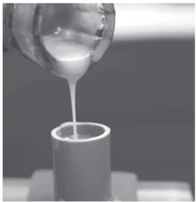Figure 2- Groups according to the bonding material and light-curing unit used