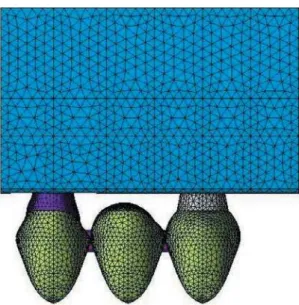 Figure 2- Finite element mesh Model 2