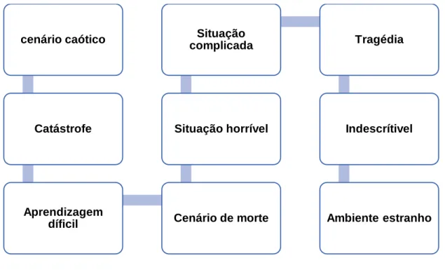 Figura  2  -  Tema:  Significados  atribuídos  à  experiência  de  PG  pelos  participantes  –  componentes