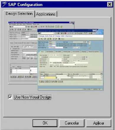 FIGURA 31 – Alteração da interface com o usuário para a nova versão 