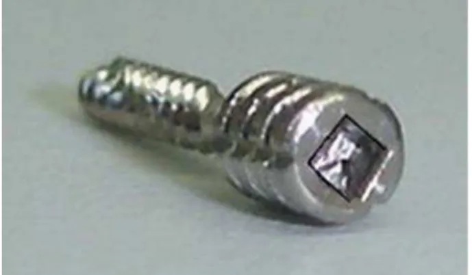 Figure 2- Groove for square wrench