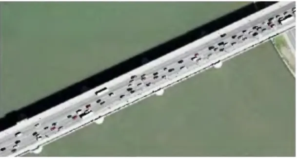 Figure 4.1: Aerial view of cars moving on a highway [10, page 205].