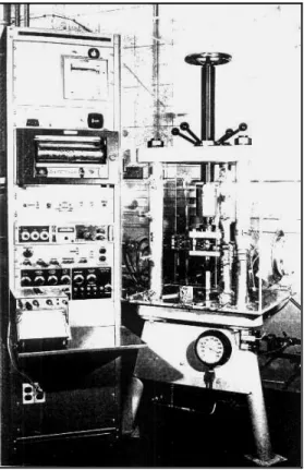 Figura 3.21 – Máquina de ensaio de Fadiga Térmica termomecânica desenvolvida  por Berling e Slot [1969]