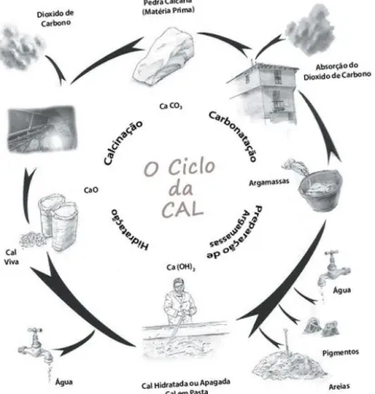 Figura 19: Ciclo da Cal (Maxical, 2012) 