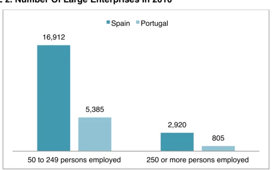 FIGURE 2. Number Of Large Enterprises In 2010 