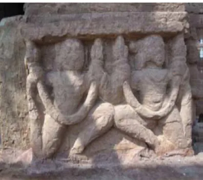 Fig. 3 (A). Templo Sita Devi.  Antes da consolidação.  Fonte: GUPTA et al., 2011. 