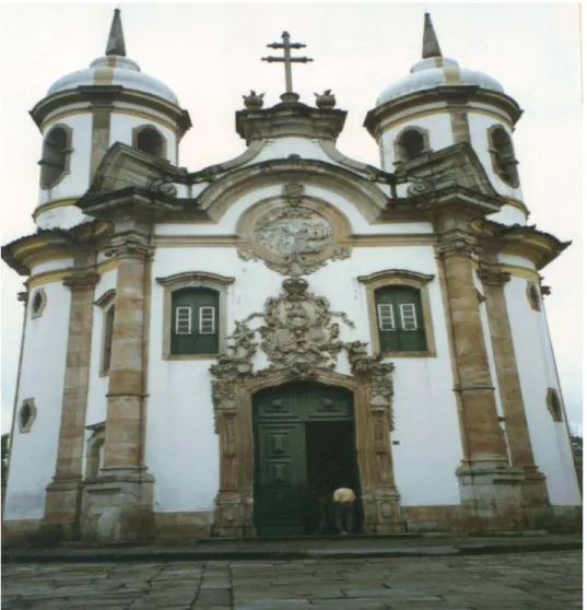 Fig. 4. Igreja de São Francisco de Assis, Ouro Preto, MG.  Fonte: RESENDE et al., 1995 