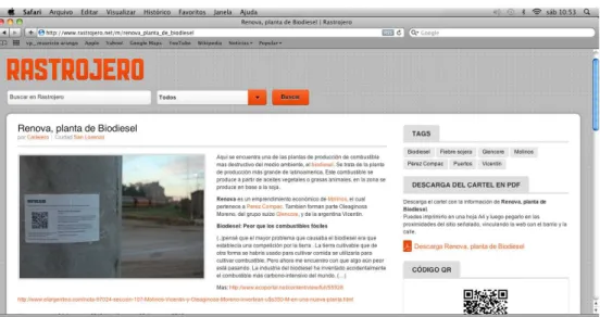 Figura 9 - Print Screen Projeto Rastrojero 2 