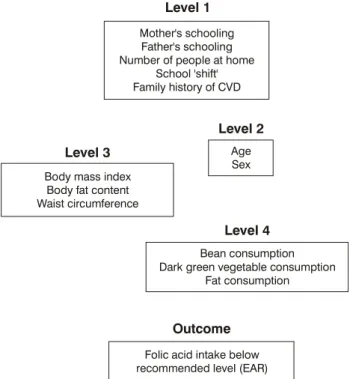 Figure 1 - Hierarchical model