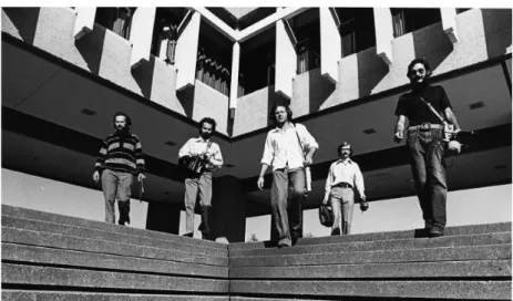 Figure 2  The World Soundscape Project group at Simon Fraser University, 1973;